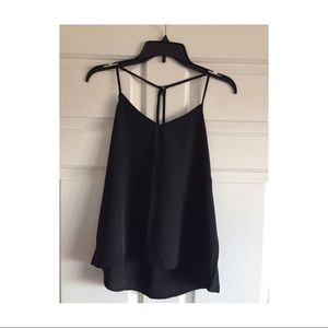 Hollister Black tank top